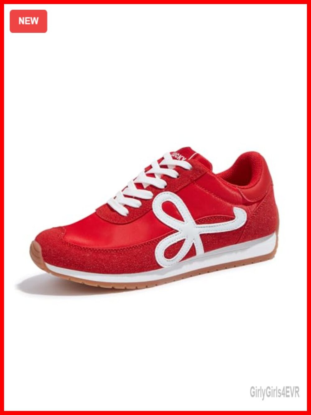 Nylon Suede Retro Sneakers Women Slip-Resistant Low Top Lace-Up Athletic